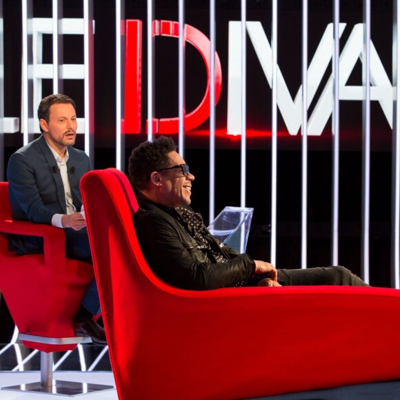 Exclusif - Enregistrement de l'émission "Le Divan" présentée par Marc-Olivier Fogiel avec JoeyStarr en invité, qui sera diffusée le 31 mai sur France 3. Le 13 mai 2016 © Romuald Meigneux / Bestimage