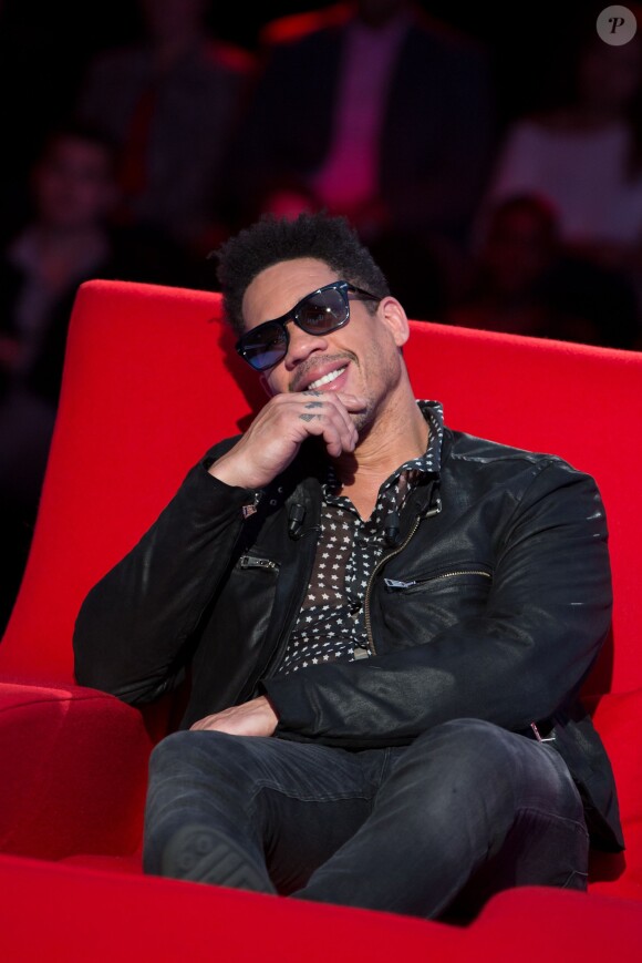 Exclusif - Enregistrement de l'émission "Le Divan" présentée par Marc-Olivier Fogiel avec JoeyStarr en invité, qui sera diffusée le 31 mai sur France 3. Le 13 mai 2016 © Romuald Meigneux / Bestimage