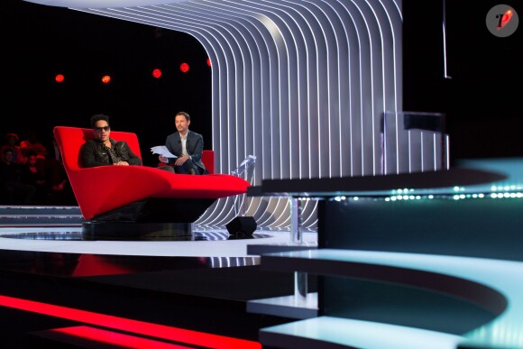 Exclusif - Enregistrement de l'émission "Le Divan" présentée par Marc-Olivier Fogiel avec JoeyStarr en invité, qui sera diffusée le 31 mai sur France 3. Le 13 mai 2016 © Romuald Meigneux / Bestimage