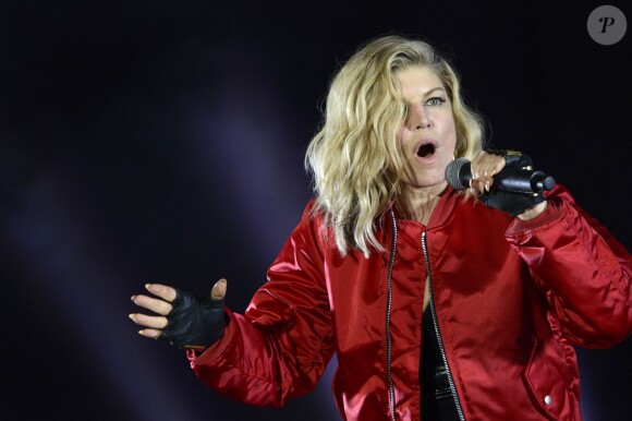 Fergie en concert à Hanovre en Allemagne. Il y a longtemps que l'on ne l'avait pas vue sur scène, Fergie additionne les concerts alors que son mari Josh Duhamel s'occupe de leur fils Axl. Le 28 mai 2016 © Future-Image via Bestimage