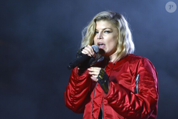 Fergie en concert à Hanovre en Allemagne. Il y a longtemps que l'on ne l'avait pas vue sur scène, Fergie additionne les concerts alors que son mari Josh Duhamel s'occupe de leur fils Axl. Le 28 mai 2016 © Future-Image via Bestimage