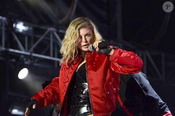 Fergie en concert à Hanovre en Allemagne. Il y a longtemps que l'on ne l'avait pas vue sur scène, Fergie additionne les concerts alors que son mari Josh Duhamel s'occupe de leur fils Axl. Le 28 mai 2016 © Future-Image via Bestimage