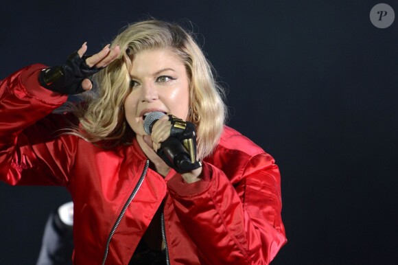 Fergie en concert à Hanovre en Allemagne. Il y a longtemps que l'on ne l'avait pas vue sur scène, Fergie additionne les concerts alors que son mari Josh Duhamel s'occupe de leur fils Axl. Le 28 mai 2016 © Future-Image via Bestimage