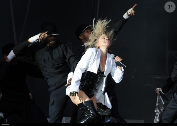 Fergie lors du deuxième jour du Rock Festival in Rio Lisboa 2016 à Lisbon, Portugal le 26 mai 2016