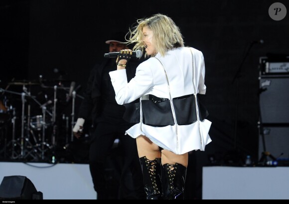 Fergie lors du deuxième jour du Rock Festival in Rio Lisboa 2016 à Lisbon, Portugal le 26 mai 2016