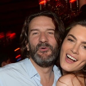 Exclusif - Fréderic Beigbeder et sa femme Lara Micheli - After-party du film "L'Idéal" au Raspoutine à Paris, le 30 mai 2016. © Rachid Bellak/Bestimage