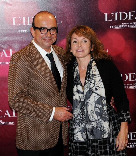 Karl Zero et Daisy D'Errata lors de la première de L'Idéal au Grand Rex, Paris, le 30 mai 2016.