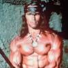 Arnold Schwarzenegger dans le film Conan le barbare, en 1982