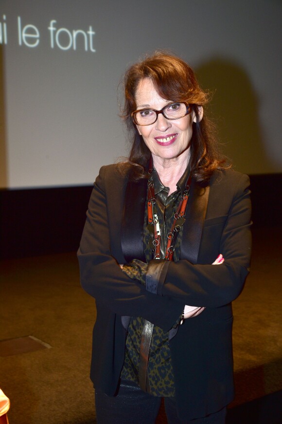 Exclusif - Chantal Lauby assiste à la projection de courts-métrages sur le handicap dans le cadre du 6e Festival International "Entr'2 Marches de Cannes" au Cinéma Des Cinéastes à Paris le 19 septembre 2015
