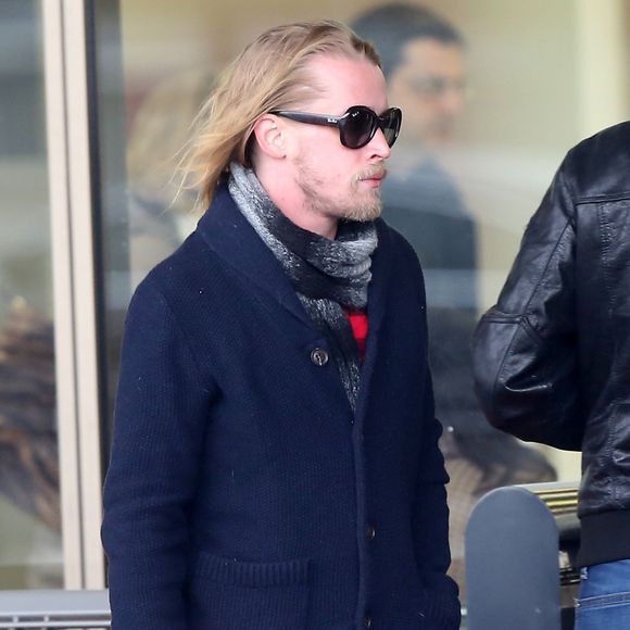 Macaulay Culkin à Paris le 22 novembre 2013.
