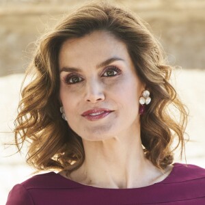 La reine Letizia d'Espagne à Palencia le 1er juin 2016 pour la cérémonie de remise des Prix Nationaux de la Culture © Jack Abuin via ZUMA Wire / Bestimage