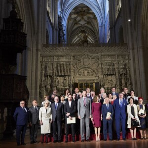 Le roi Felipe VI et la reine Letizia d'Espagne présidaient le 1er juin 2016 en la cathédrale de Palencia la cérémonie de remise des Prix Nationaux de la Culture © Jack Abuin via ZUMA Wire / Bestimage