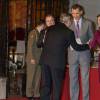 Le roi Felipe VI et la reine Letizia d'Espagne présidaient le 1er juin 2016 en la cathédrale de Palencia la cérémonie de remise des Prix Nationaux de la Culture
