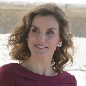 Letizia d'Espagne à Palencia le 1er juin 2016 pour la cérémonie de remise des Prix Nationaux de la Culture