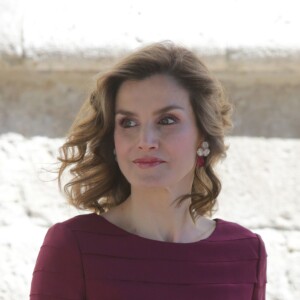 Letizia d'Espagne à Palencia le 1er juin 2016 pour la cérémonie de remise des Prix Nationaux de la Culture