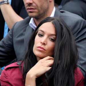 Jade Lagardére - People dans les tribunes des internationaux de France de tennis à Roland Garros le 1er juin 2016. © Dominique Jacovides / Bestimage