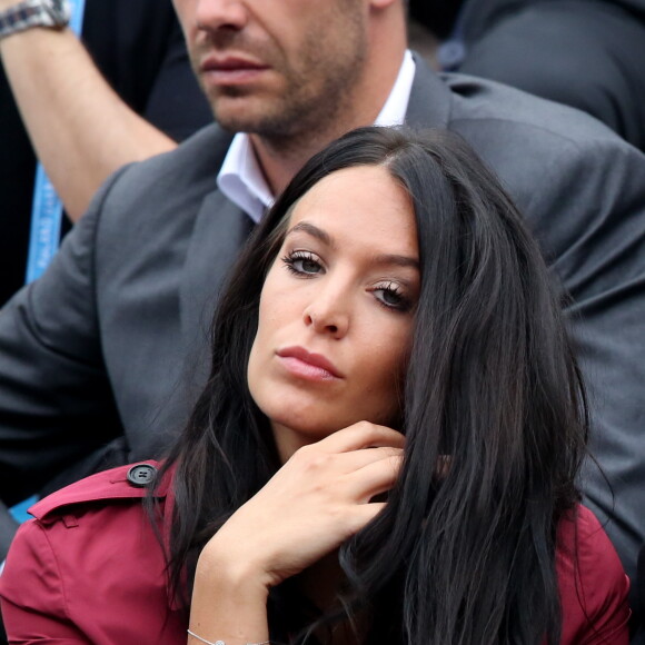 Jade Lagardére - People dans les tribunes des internationaux de France de tennis à Roland Garros le 1er juin 2016. © Dominique Jacovides / Bestimage