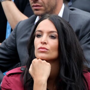 Jade Lagardére - People dans les tribunes des internationaux de France de tennis à Roland Garros le 1er juin 2016. © Dominique Jacovides / Bestimage