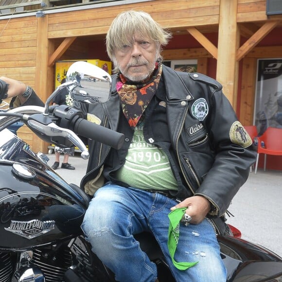 Semi-exclusif - Le chanteur Renaud et Jean-Luc Lahaye assistent au "Motordays" à Gérardmer le 29 mai 2016. Renaud était le parrain de cette seconde édition. © Patrick Carpentier/Bestimage29/05/2016 - Gérardmer