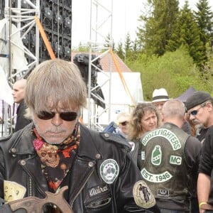 Semi-exclusif - Le chanteur Renaud et Jean-Luc Lahaye assistent au "Motordays" à Gérardmer le 29 mai 2016. Renaud était le parrain de cette seconde édition. © Patrick Carpentier/Bestimage29/05/2016 - Gérardmer