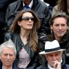 Anne-Claire Coudray et son compagnon Nicolas Vix dans les tribunes des internationaux de France de Roland Garros à Paris le 4 juin 2016. © Moreau - Jacovides / Bestimage04/06/2016 - Paris
