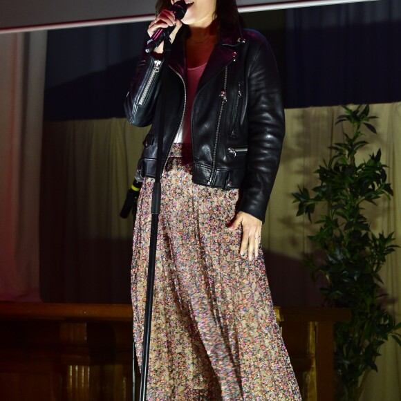 Exclusif - Alizée - Célébrités lors du dîner caritatif pour l'Euro foot jeunes organisé à la Mairie de Lille le 4 juin 2016. © Giancarlo Gorassini / Bestimage