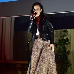 Exclusif - Alizée - Célébrités lors du dîner caritatif pour l'Euro foot jeunes organisé à la Mairie de Lille le 4 juin 2016. © Giancarlo Gorassini / Bestimage