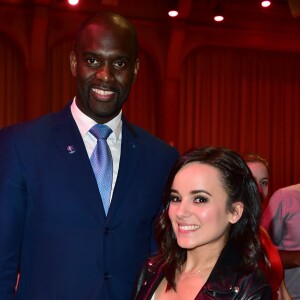 Exclusif - Alizée et Pascal Gentil - Célébrités lors du dîner caritatif pour l'Euro foot jeunes organisé à la Mairie de Lille le 4 juin 2016. © Giancarlo Gorassini / Bestimage