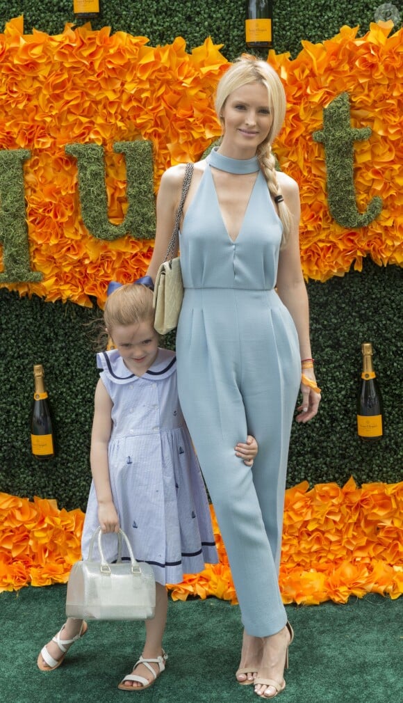 Ava Hudson et Kate Davidson Hudson - Célébrités lors de la 9ème soirée annuelle "Veuve Clicquot Polo Classic" à Jersey City le 4 juin 2016.