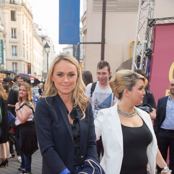 Cécile de Ménibus - Arrivées à la soirée de cérémonie des Gold prix de la TNT 2016 au Théâtre Bobino à Paris le 6 juin 2016. © Agence/Bestimage