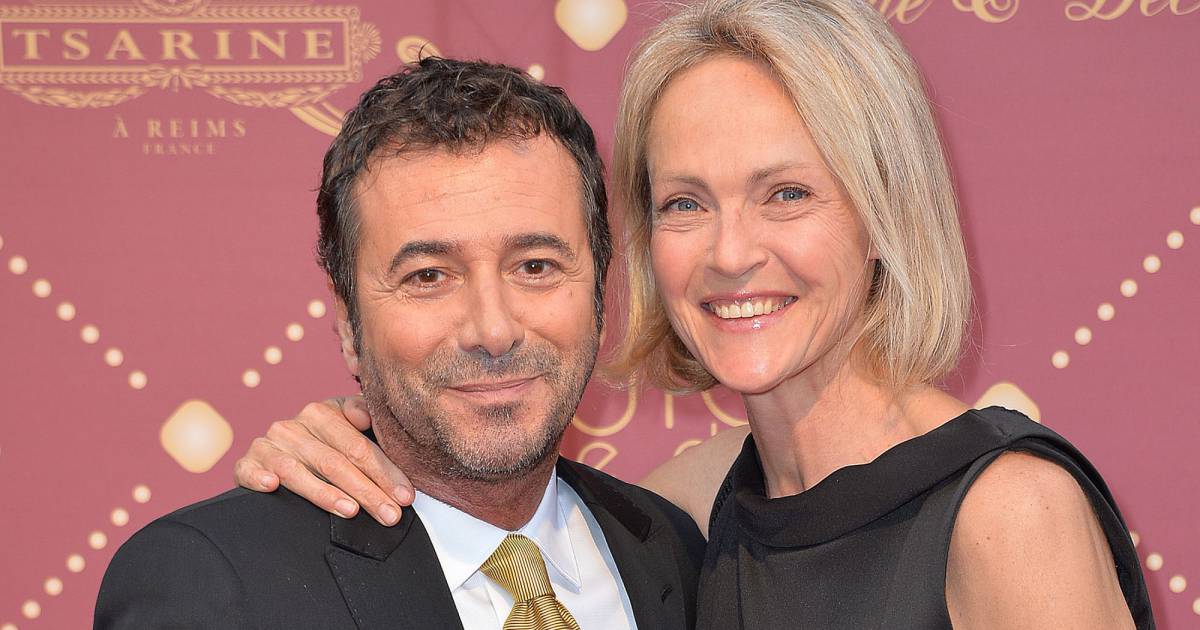 Bernard Montiel et Alexandra Vandernoot - Cérémonie des Gold prix de la