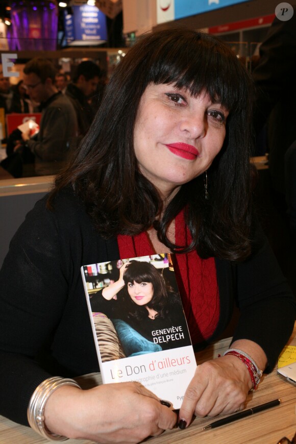 Genevieve Delpech - 33e Salon du Livre au Parc des expositions de la Porte de Versailles à Paris le 19 Mars 2016. © JLPPA / BESTIMAGE
