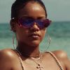 Rihanna en vacances sur l'île Turques-et-Caïques. Juin 2016.