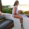 Rihanna en vacances dans les Caraïbes. Juin 2016.