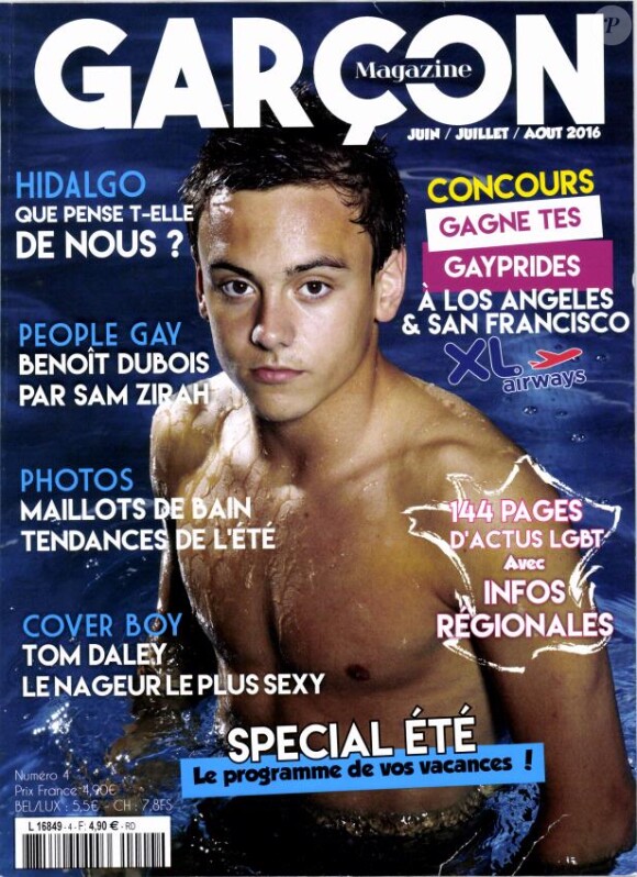 Garçon magazine en kiosques le 3 juin 2016.