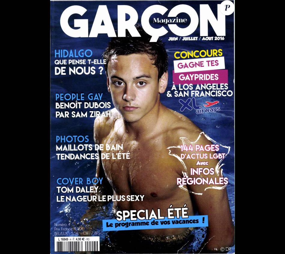 Garçon magazine en kiosques le 3 juin 2016. - Purepeople