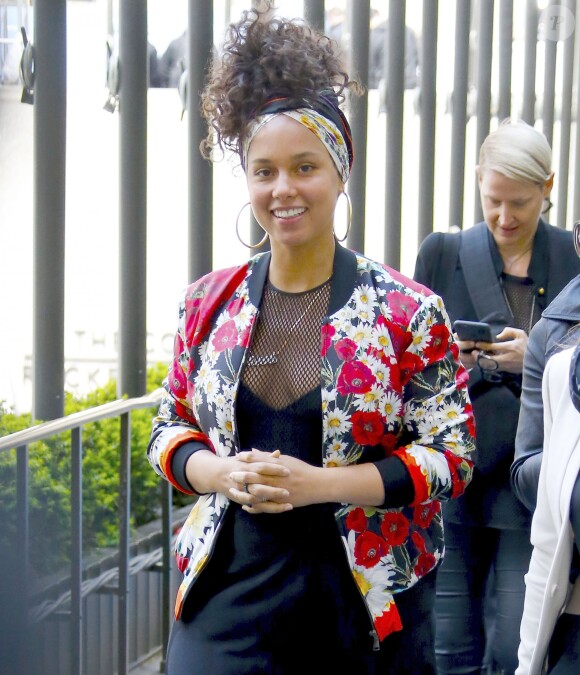 Alicia Keys au photocall de l'événement "NBC Universal Upfront" au Rockfeller Center à New York le 16 mai 2016. © Sonia Moskowitz/Globe Photos via ZUMA Wire / Bestimage