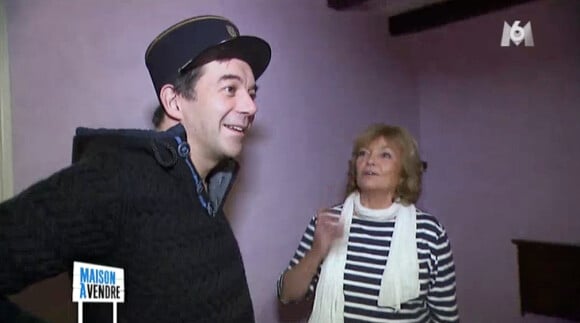 La mère de Stéphane Plaza a fait des confidences un peu gênantes sur son fiston dans l'émission Maison à vendre sur M6. Le 4 mars 2015.