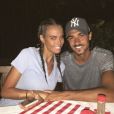 Vanessa Lawrens et Julien Guirado souriants sur Instagram