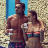 Vanessa Lawrens et Julien Guirado  en maillot de bain, sur Instagram