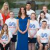 Kate Middleton, duchesse de Cambridge, accueillait le 9 juin 2016 des ambassadeurs et des athlètes de l'association SportsAid pour un dîner, tourné vers les JO de Rio, en l'honneur du 40e anniversaire de l'organisme dont elle est la marraine.