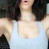 Kendall Jenner s'est coupé les cheveux. Photo publiée sur Snapchat, le 10 avril 2016