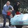 Exclusif - Kendall Jenner tombe en panne d'essence à Beverly Hills, le 7 juin 2016