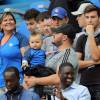 Famille d'André-Pierre Gignac au match d'ouverture de l'Euro 2016, France-Roumanie au Stade de France, le 10 juin 2016. © Cyril Moreau/Bestimage10/06/2016 - Saint-Denis