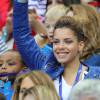 Isabelle Matuidi au match d'ouverture de l'Euro 2016, France-Roumanie au Stade de France, le 10 juin 2016. © Cyril Moreau/Bestimage10/06/2016 - Saint-Denis