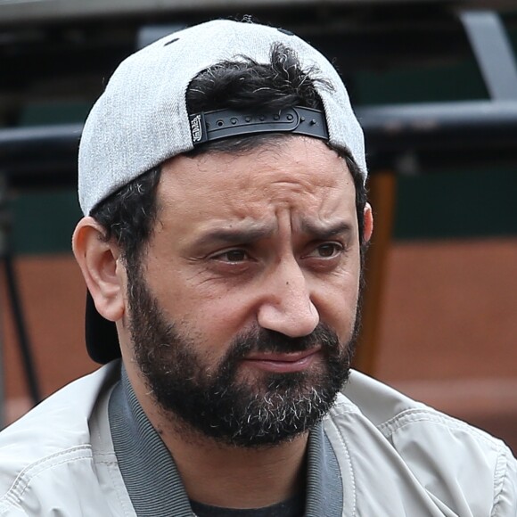 Cyril Hanouna - People dans les tribunes des internationaux de France de Roland Garros à Paris le 4 juin 2016. © Moreau - Jacovides / Bestimage