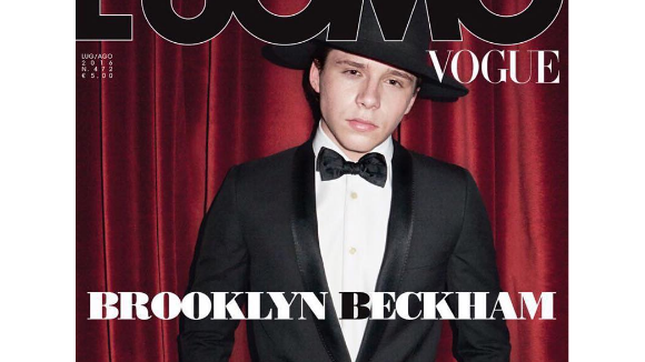 Brooklyn Beckham : Mannequin irrésistible pour L'Uomo Vogue