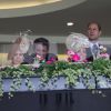 Kate Middleton retrouvait la princesse Mary de Danemark, venue avec son époux le prince Frederik, le 15 juin 2016 au Royal Ascot.