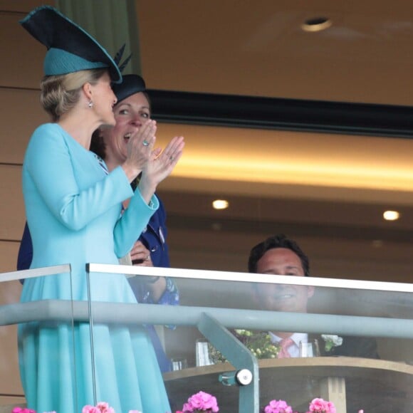 Sophie, comtesse de Wessex et la princesse Mary de Danemark au 2e jour du Royal Ascot le 15 juin 2016
