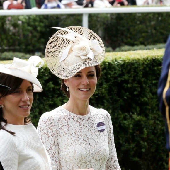 La princesse Catherine Kate Middleton, duchesse de Cambridge - Personnalités aux courses "Royal Ascot" - Jour 2 le 15 juin 2016.  15 June 2016. Royal Ascot 2016 held at Ascot Racecourse, Ascot, Berkshire.15/06/2016 - Ascot